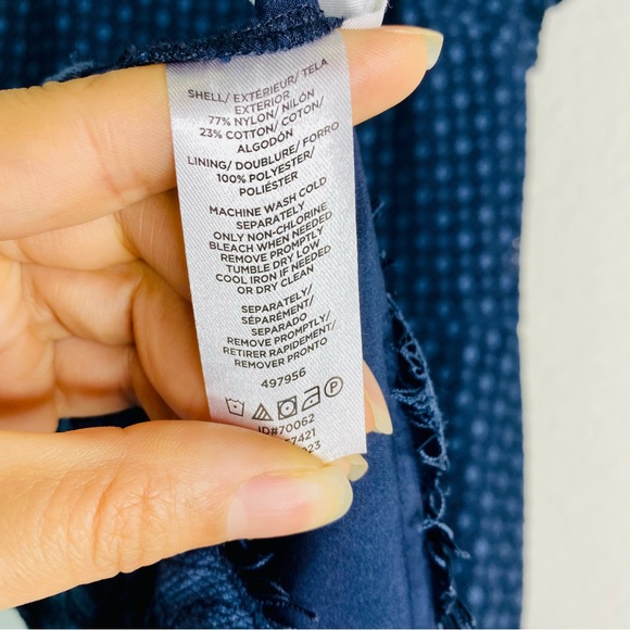 Ann Taylor Loft Navy Crochet Dress - Picture 11 of 11